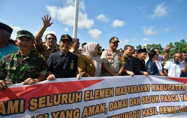 Pemkab dan Polres Komitmen Jaga Kondusifitas Situasi di Muarojambi Pasca Pemilu