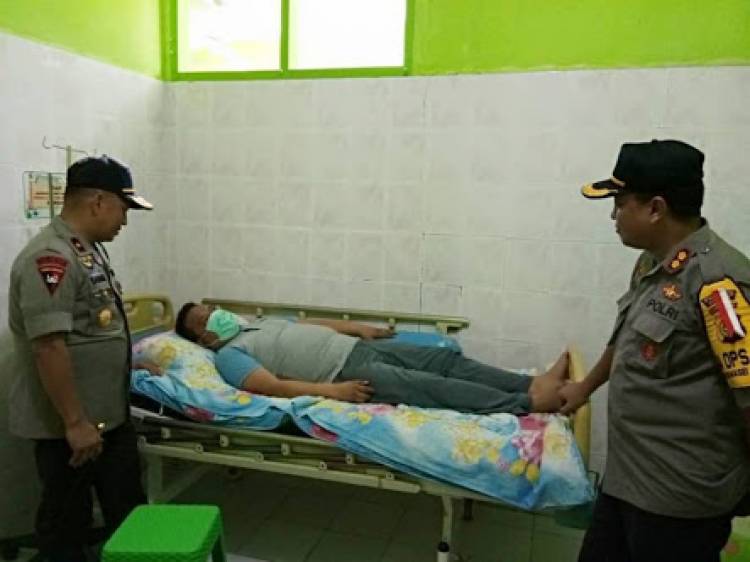 Kelelahan Ketua Bawaslu Kabupaten Majene Ngedrop