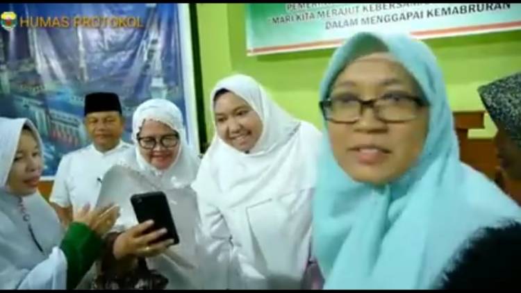 Bupati Masnah Buka Manasik Haji CJH Muarojambi