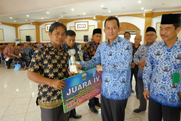 Wabup Muarojambi BBS Buka Rakor Kades Semester I Tahun 2019