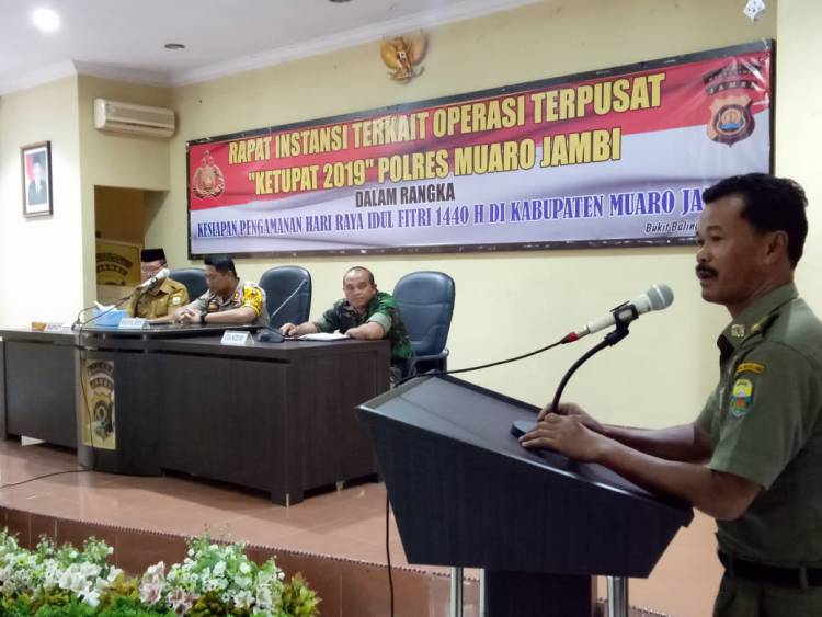 Polres Muarojambi Petakan Kesiapan Pengamanan Lebaran Idul Fitri