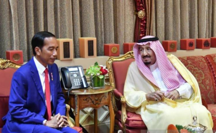 Raja Arab Salman Bin Abdulaziz Ucapkan Selamat Kepada Jokowi