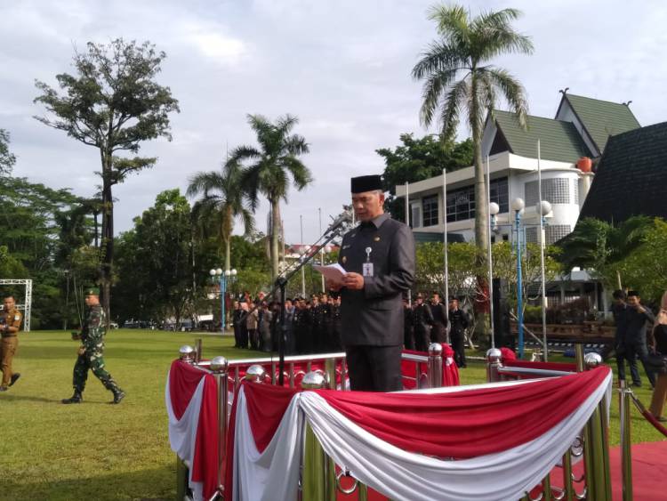 Upacara Kelahiran Pancasila, Wako Jambi: Sebagai Bangsa Indonesia Kita Belum Sempura Merealisasikan Nilai Pancasila