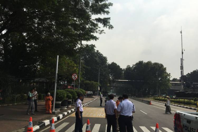 Jalan Medan Merdeka Barat Ditutup Lagi Senin Ini