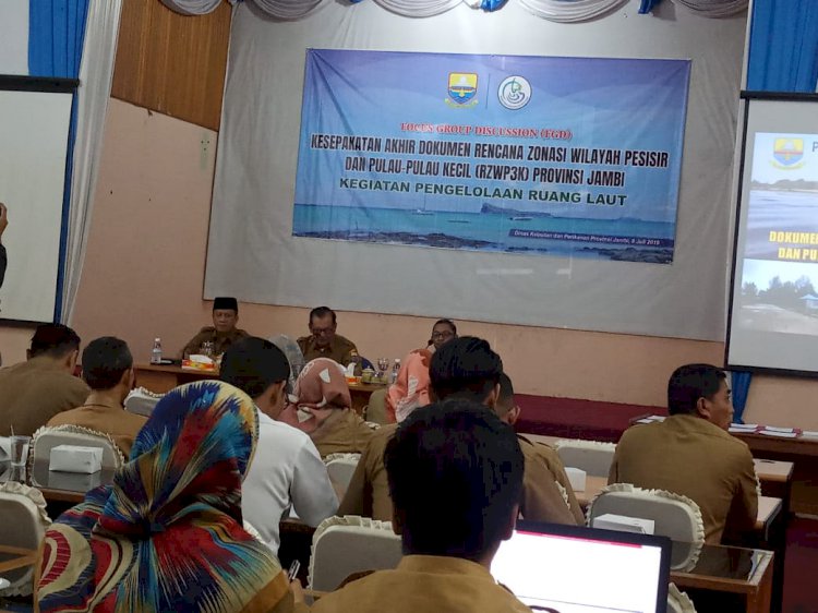 Dari Provinsi se-Indonesia, Jambi Urutan ke-22 Selesaikan RZWP3K