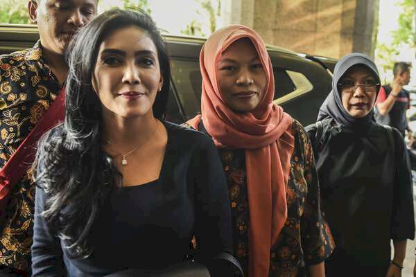 Baiq Nuril Temui Menteri Hukum dan HAM