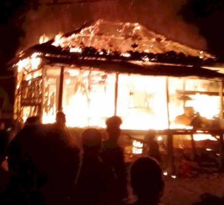 Rumah Warga Sekernan Ludes Terbakar, Hasbi Allah: Saat Kebakaran Empat Penghuni di Dalam