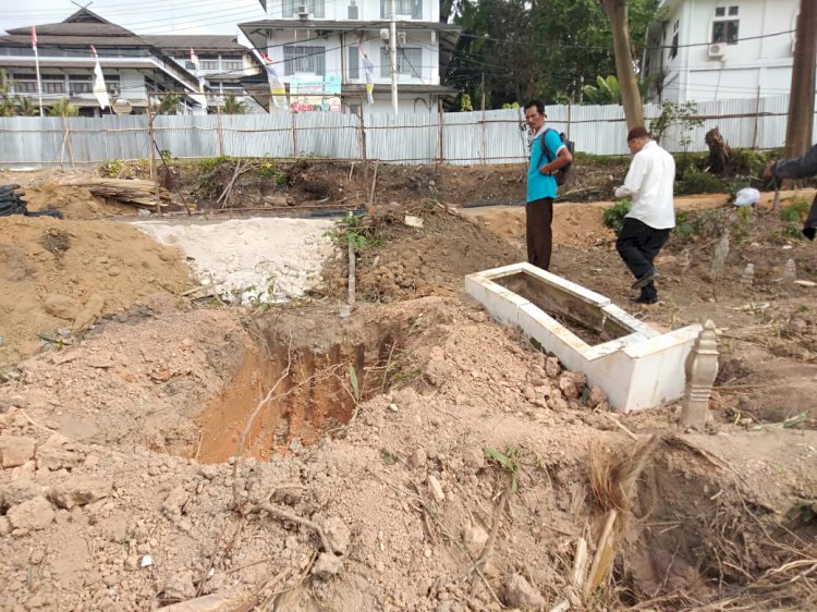Warga Hentikan Pembangunan Destinasi Wisata Danau Sipin di Atas Kuburan