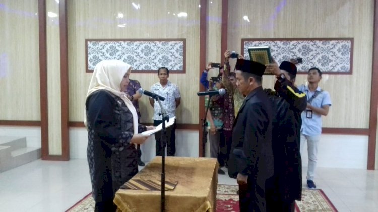 Bupati Masnah Lantik Direktur PDAM Tirta Muarojambi Periode 2019-2023