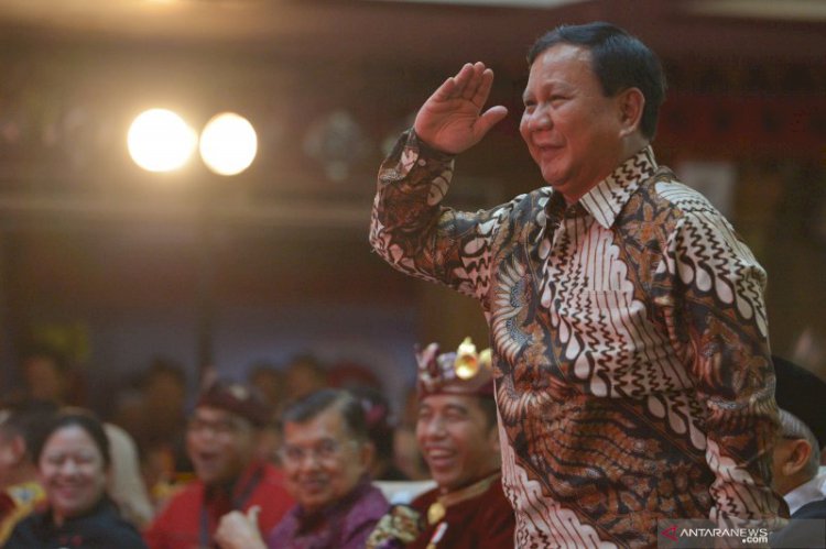 Prabowo Idul Adha Bersama Warga Hambalang