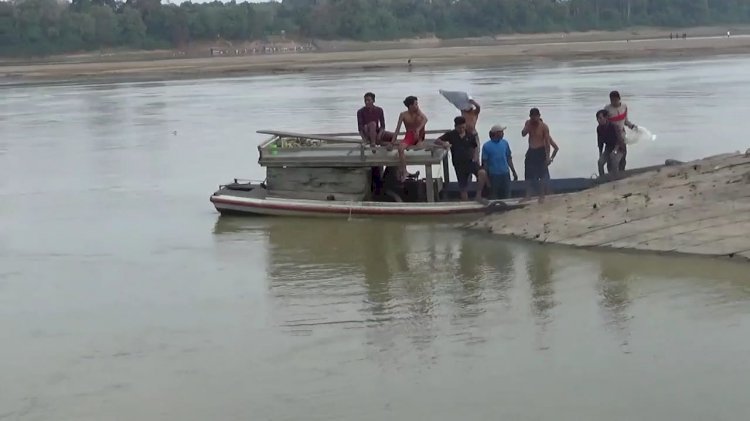 BREAKING NEWS!! Kelelahan Berenang Warga Pematang Pulai Tenggelam di Sungai Batanghari