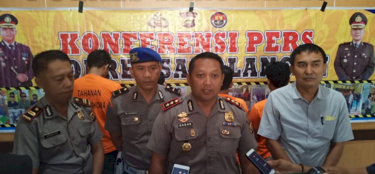Empat Gembong Narkoba Asal Singkut Diringkus Polisi