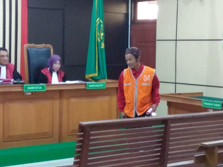 Dihadapan Hakim, Pi'i Berkilah Mencuri AC Rumdis Wakil PN Jambi