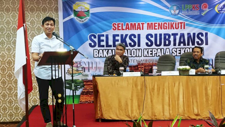 Sekda Muarojambi Buka Seleksi Substansi Bakal Calon Kepala Sekolah