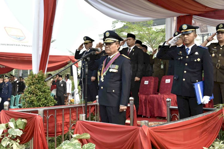 Upacara Harbubnas & Olaraga Nasional, Fachrori : Pemprov Tingkatkan Pelayanan Perhubungan dan Pembinaan Olahraga