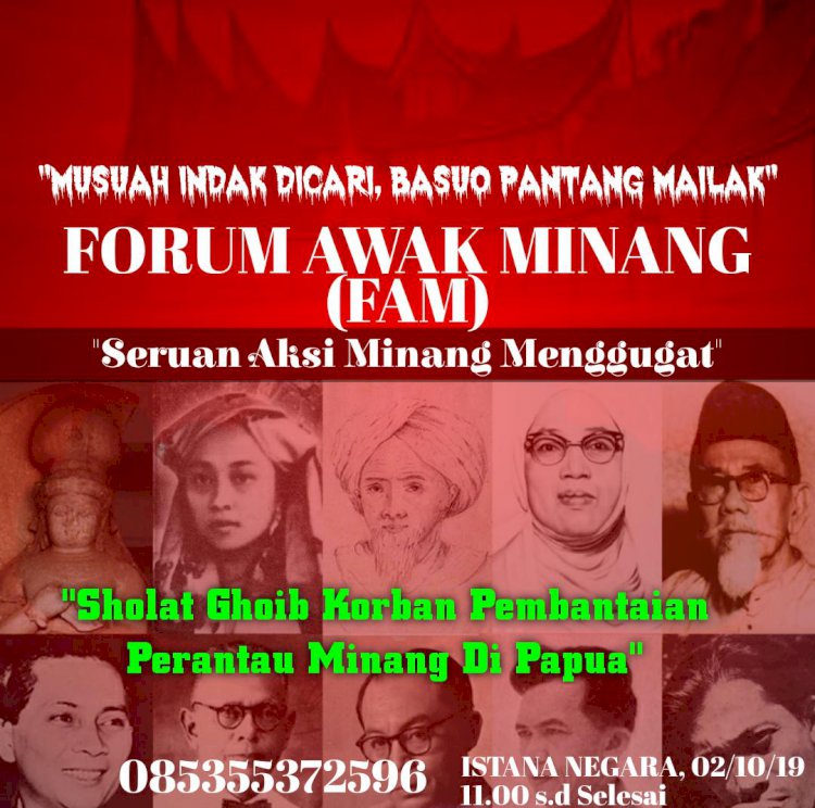 Minang Menggugat Siap Ramaikan Kantor Joko Widodo