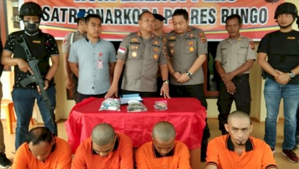 Empat Pemilik Narkoba Diringkus Polisi Bungo