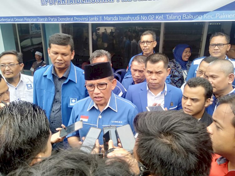 Benang Merah Partai Demokrat Tujuan Pertama H Bakri untuk Dipinang Cagub Jambi
