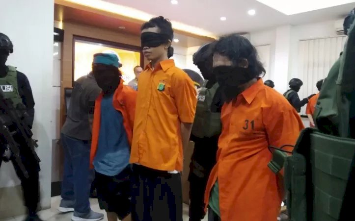 Densus 88 Tangkap Empat terduga Teroris di Jabar