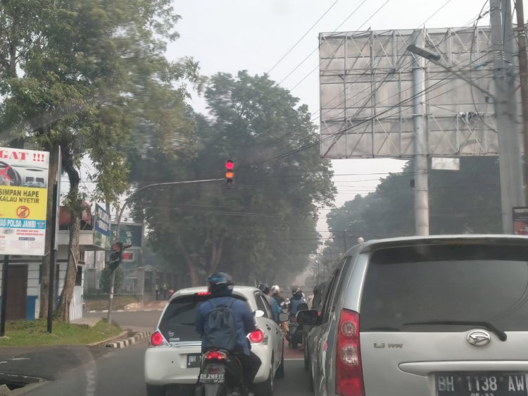 BREAKING NEWS!! Pagi ini Kualitas Udara Kota Jambi Berbahaya, Ini yang Harus Dilakukan