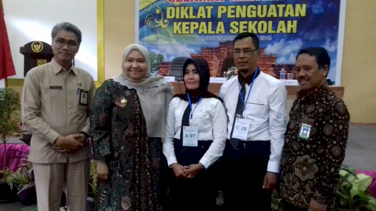 Bupati Masnah Buka Diklat Penguatan Kepala Sekolah Dinas Pendidikan dan Kebudayaan Muarojambi