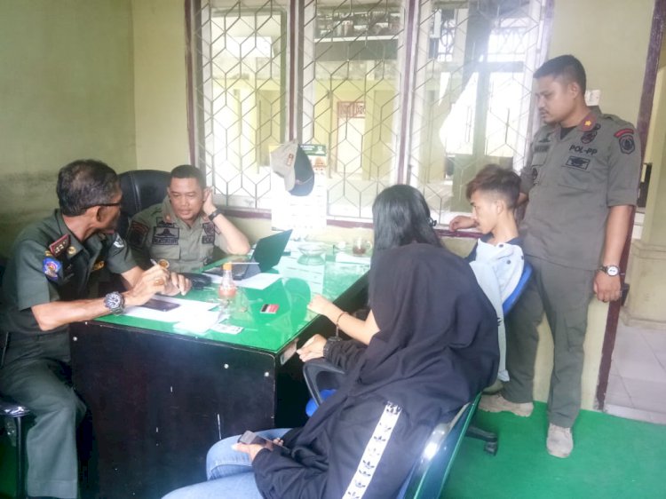 Razia Pekat, Sat Pol PP Temukan Terduga Pasangan Mesum Hingga Bong Sabu