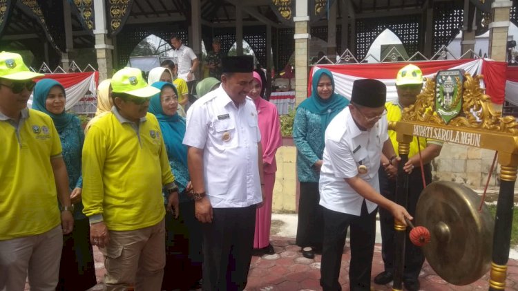 Pemkab Sarolangun Peringati BBGRM Ke-16 dan HKG PKK Ke-47 serta Pencanangan PKK-KB-Kes