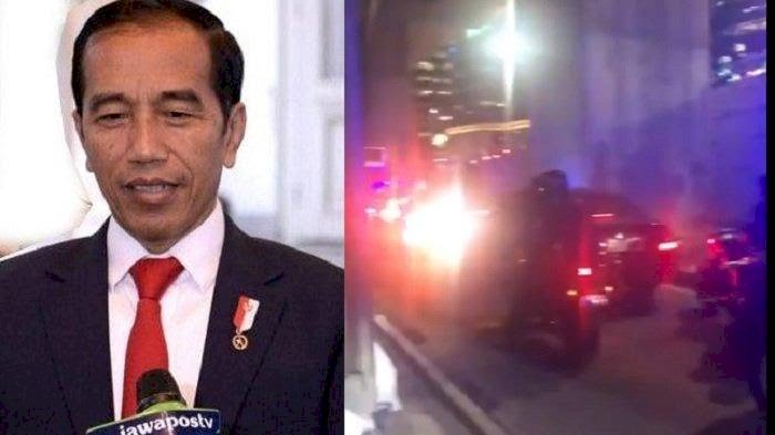 Video Viral Mobil Jokowi Terjebak Macet, Perekam: Presiden Gak Berisik, Ninu Ninu not not not