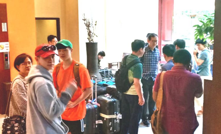 Puluhan WNA Asal Korea Sempat Diamankan Timpora Sarolangun, Kemana Imigrasi?