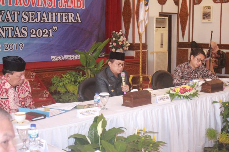 Gubernur Jambi Tekankan TPID Harus Bersinergi Atasi Penyebab Inflasi