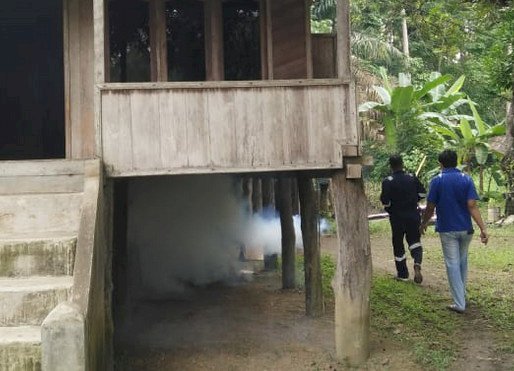 Waspada! Tiga Penderita DBD di Kelurahan Pijoan, Dinkes Muarojambi Lakukan Fogging
