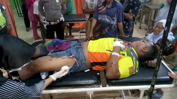 Adu Kambing, Pengendara Motor Asal Tabir Ilir Tewas