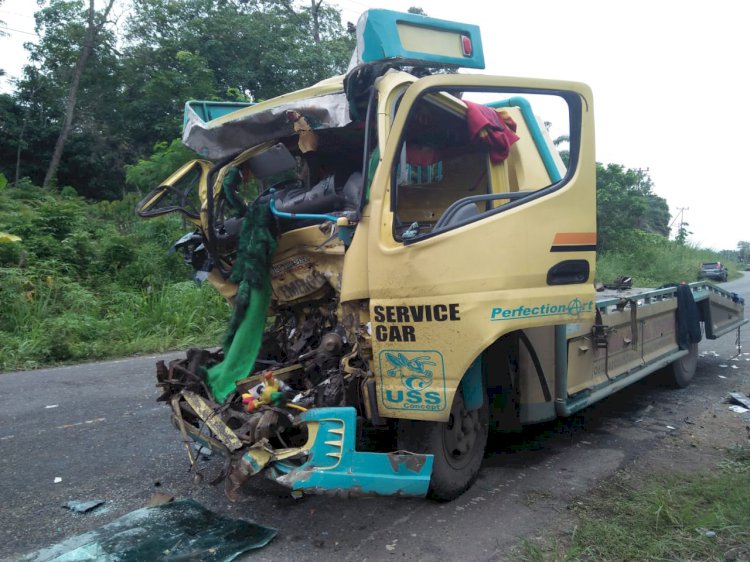 Laka Maut di Lintas Sumatera Bungo, Pengemudi Truk Tewas di TKP, Empat Luring