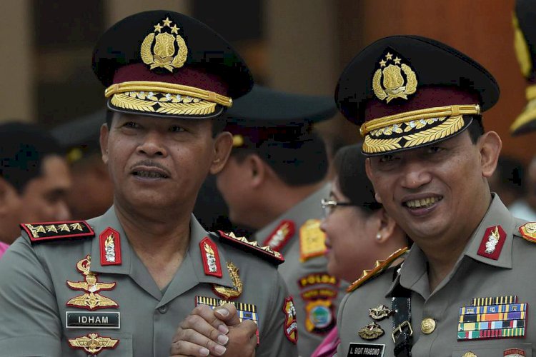 Kabareskrim dan Wakapolri Dapat Kenaikan Pangkat dari Jokowi