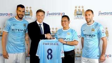 Wow! Ternyata Jiwasraya Sponsori Manchester City Rp13,5 M per Tahun