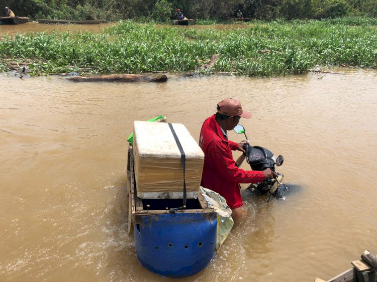 Diguyur Hujan Lebat, 2 Desa di Perbatasan Muarojambi-Tanjabtim Terendam Banjir