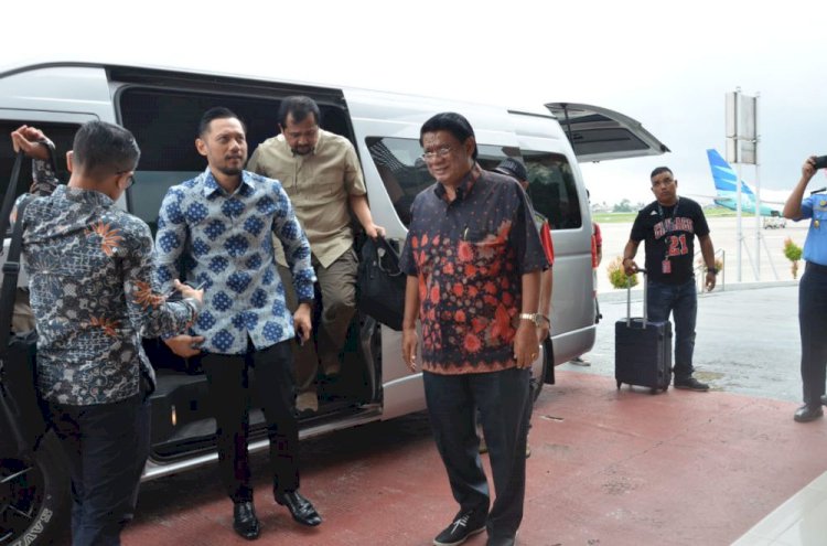 Tiba di Jambi, AHY Langsung Lakukan Konsolidasi Internal Partai