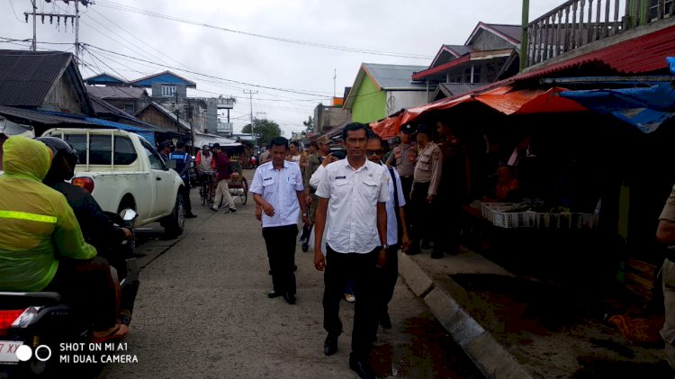 Pedagang di Parit Satu Tanjab Barat Enggan Pindah, Pemkab Bakal Ambil Tindakan Tegas