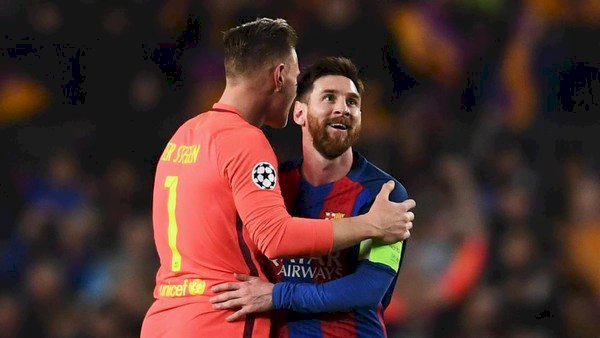 Messi Cekcok dengan Kiper Marc-Andre Ter Stegen, Begini Kronologinya
