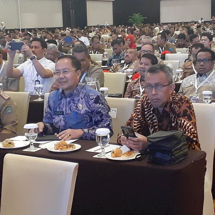 Sekda Ikuti Rakor Bidang Politik Dan Pemerintahan Umum Terkait Pilkada Serentak 2020