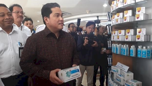 Avigan & Cloroquine Upaya Lawan COVID-19, Erick Thohir: Ada 60 Ribu Pasien Bisa Dapatkan Obat Ini